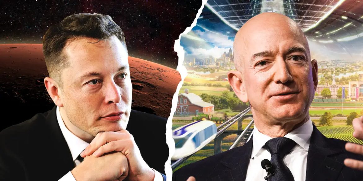 Elon Musk vs Jeff Bezos Elon Musk vs Jeff Bezos